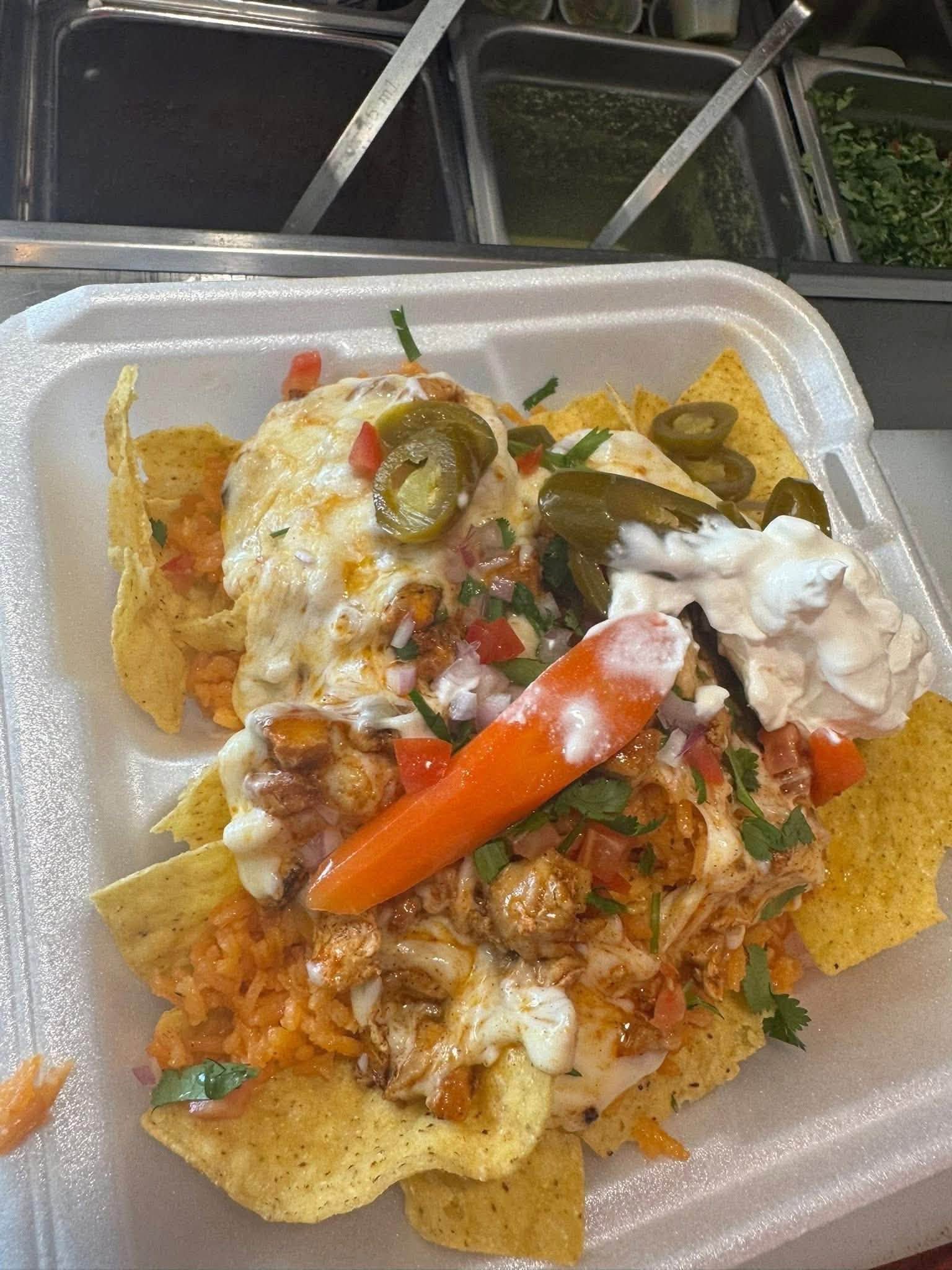 Loaded nachos