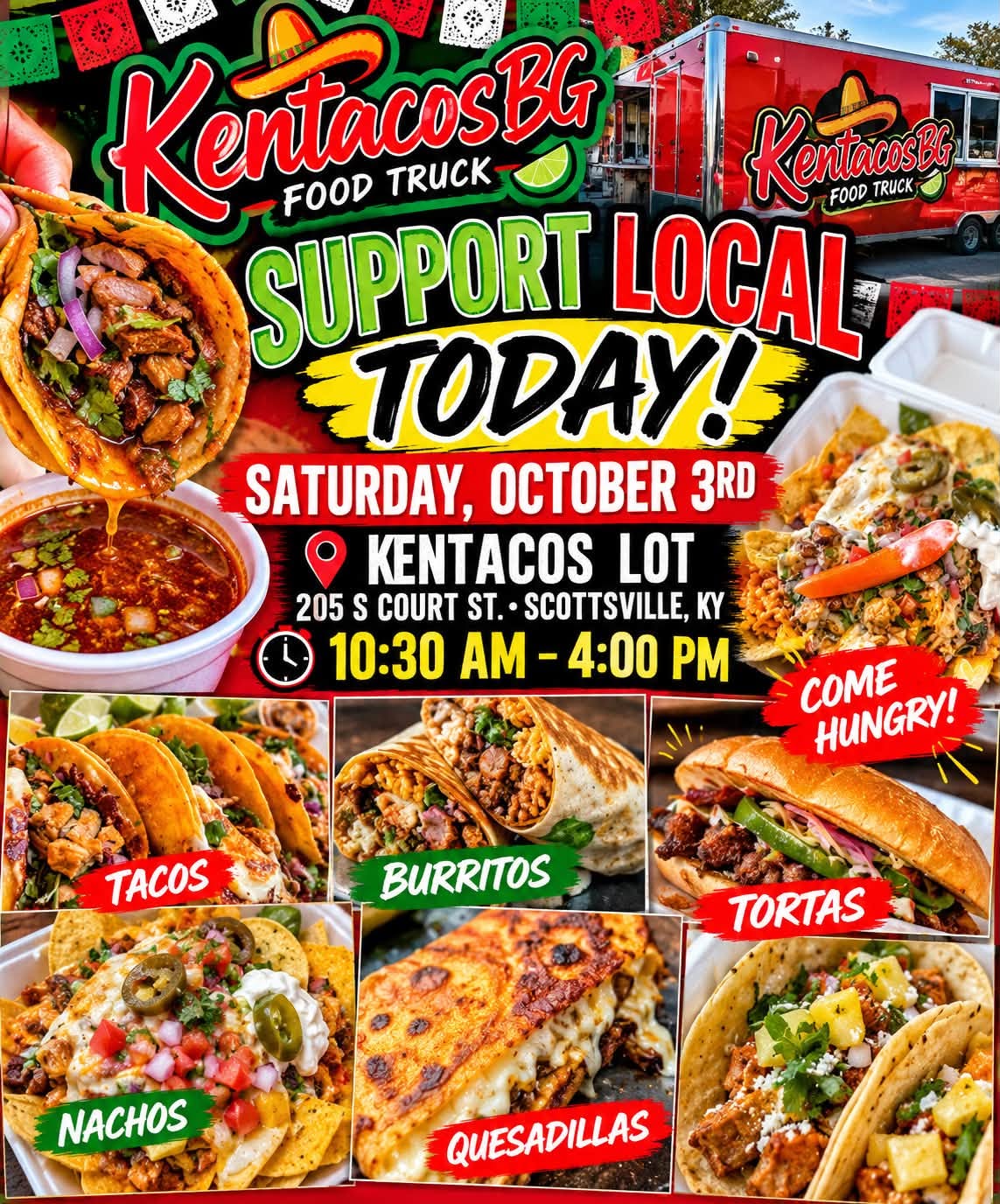 Kentacos at community events